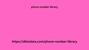 phone number library