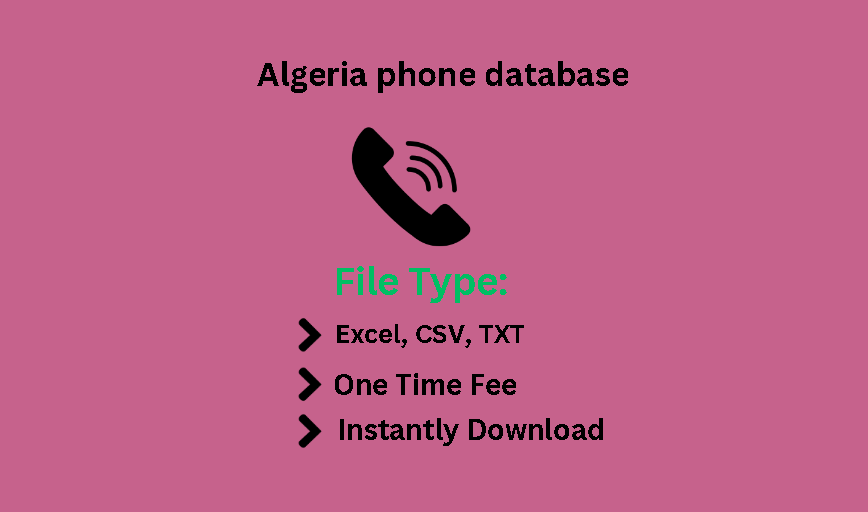 Algeria phone database