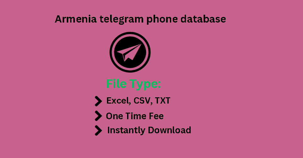 Armenia telegram phone database