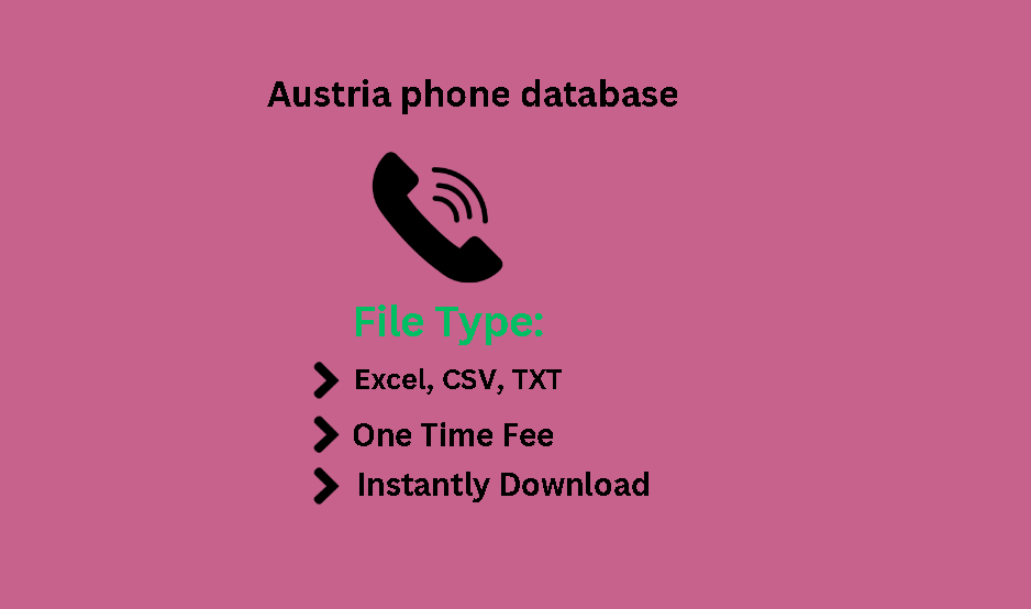 Austria phone database