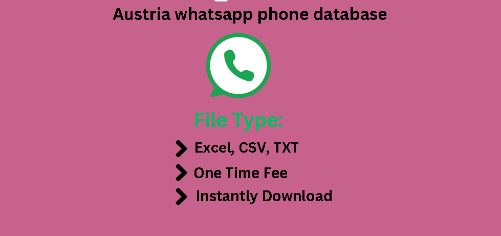 Austria whatsapp phone database