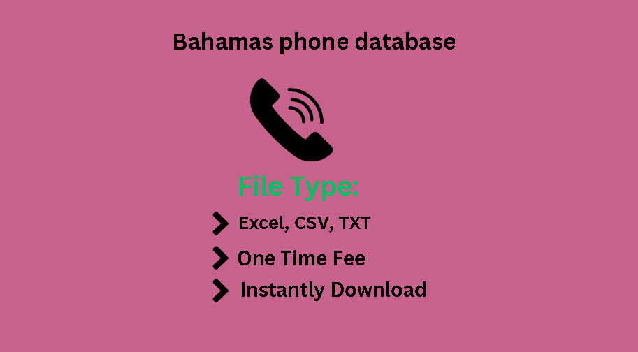 Bahamas phone database