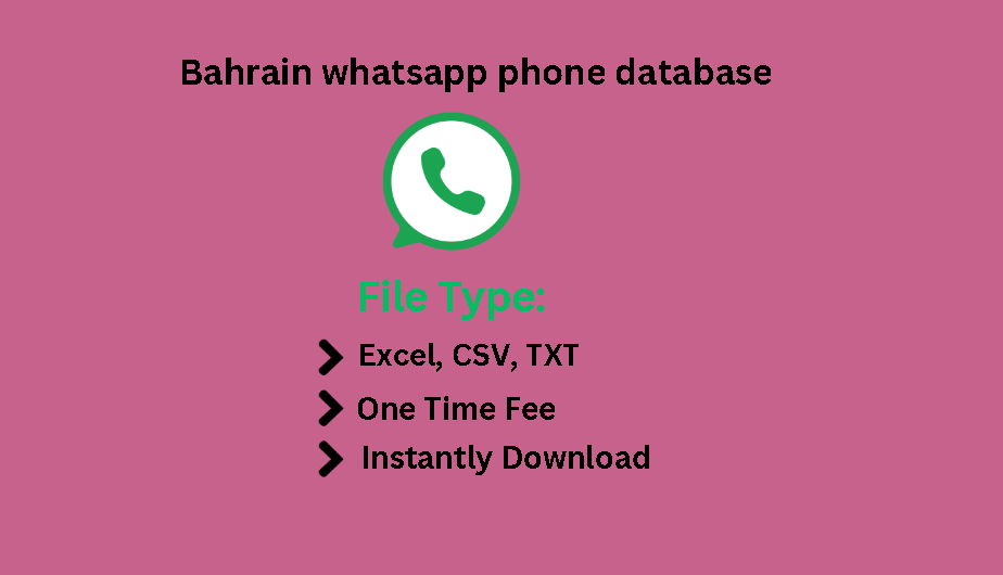 Bahrain whatsapp phone database