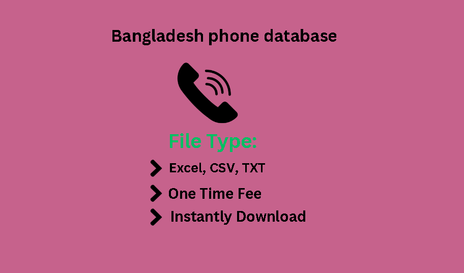 Bangladesh phone database