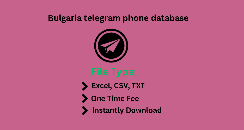 Bulgaria telegram phone database