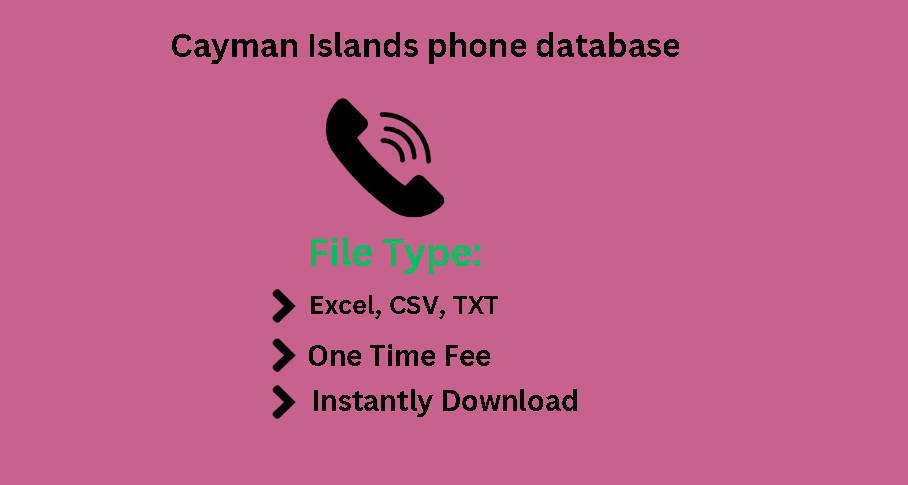 Cayman Islands phone database