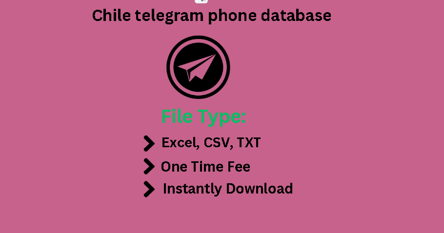 Chile telegram phone database