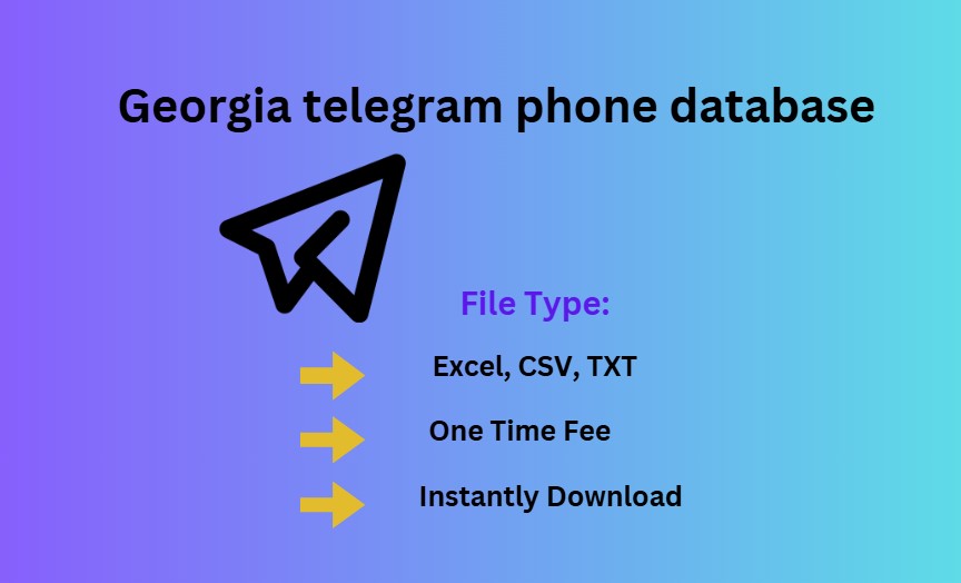 Georgia telegram phone database