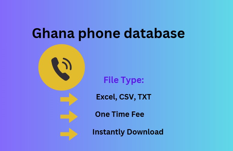 Ghana phone database