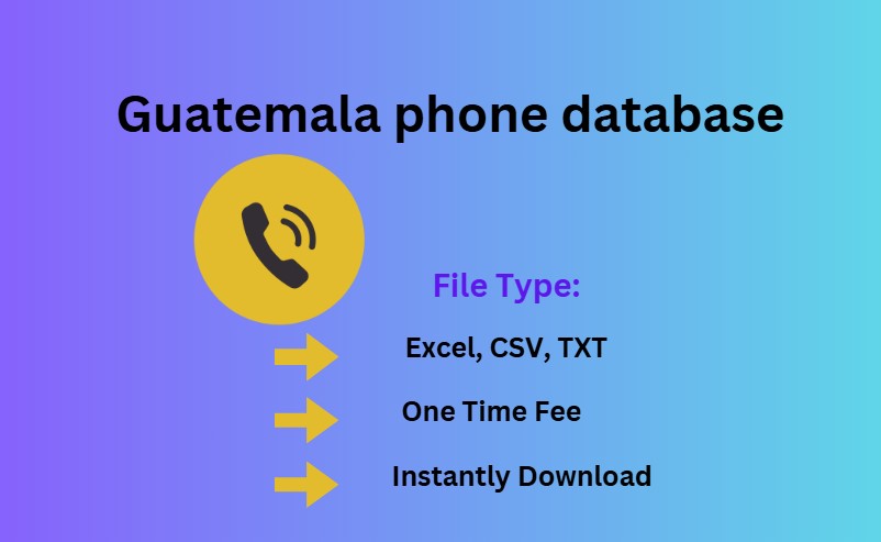 Guatemala phone database