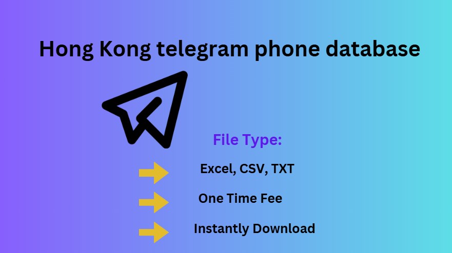 Hong Kong telegram phone database