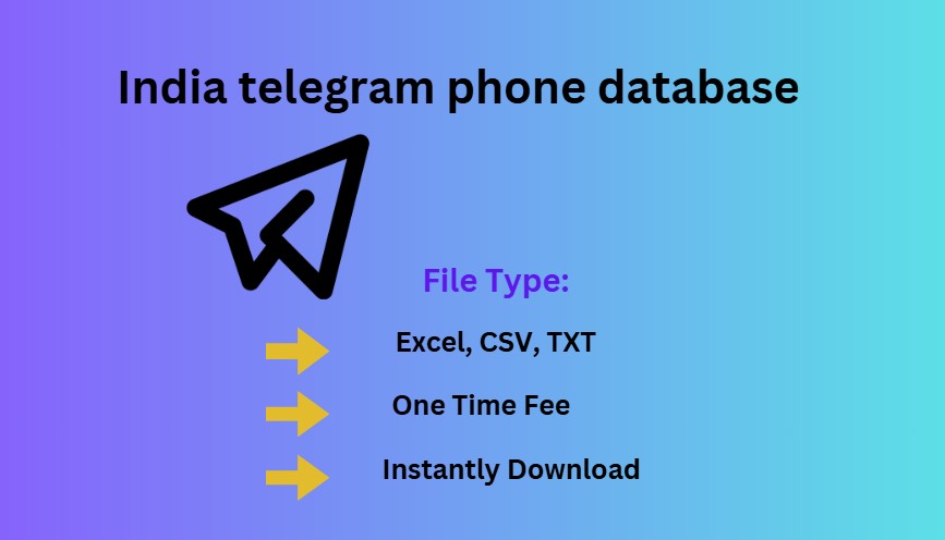 India telegram phone database