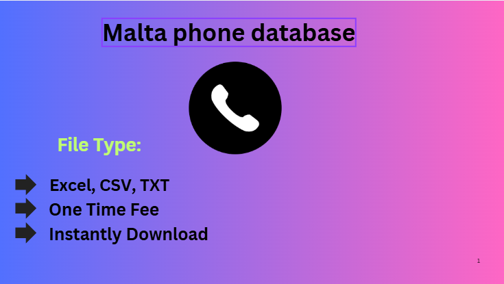 Malta phone database