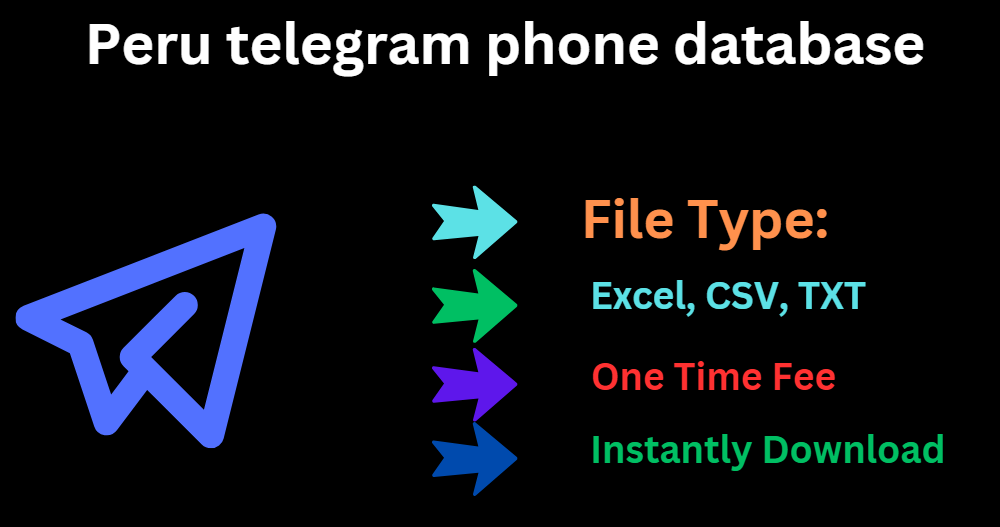 Peru telegram phone database