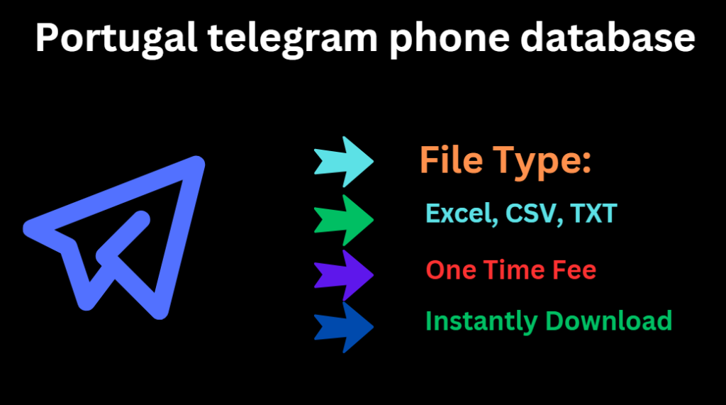 Portugal telegram phone database