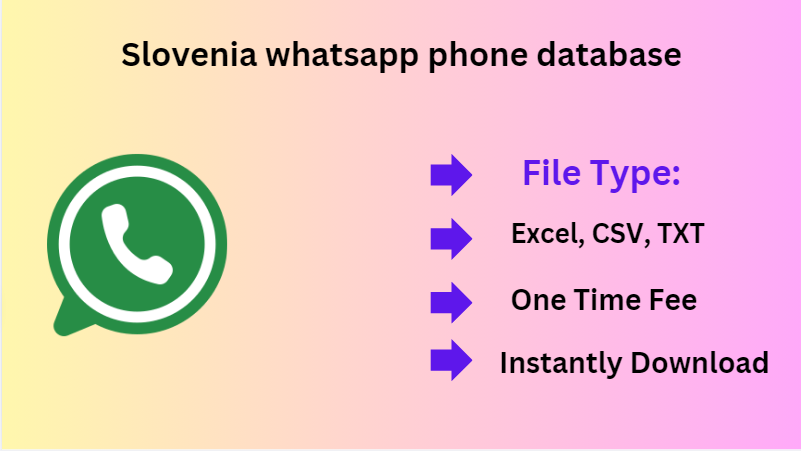 Slovenia whatsapp phone database