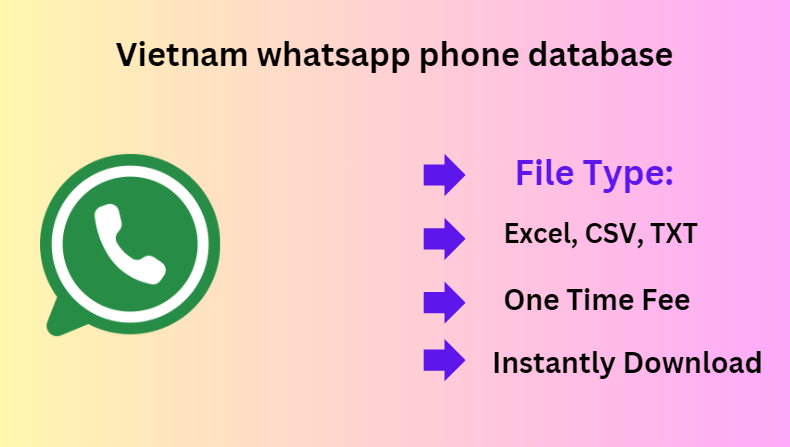 Vietnam whatsapp phone database